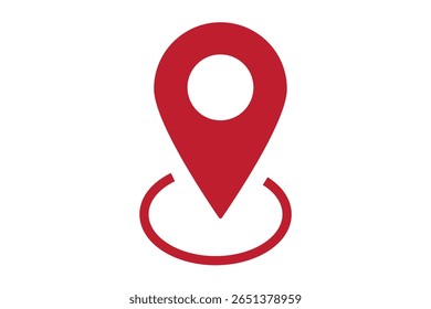 conjunto de ícones de vetor de localização. ponto coleção de sinais de ilustração. símbolo de posição. logotipo de inserção