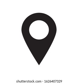 Location vector icon, Location  symbol.Location sign on white background