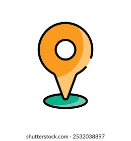 Location vector icons ready to use website and mobile