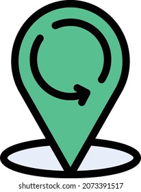 Lage, Vektorgrafik auf transparentem Hintergrund. Symbole in Premium-Qualität. Schlagt das Vektorsymbol für Konzept und Grafikdesign.