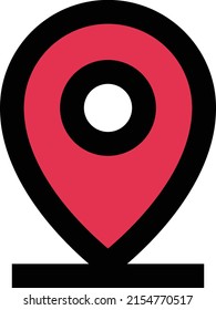 location Vector illustration on a transparent background.Premium quality symbols.Stroke vector icon for concept and graphic design. 
