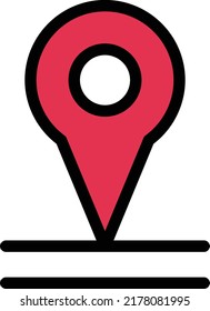location Vector illustration on a transparent background.Premium quality symmbols.Stroke vector icons for concept and graphic design.