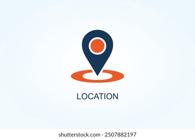 Location Vector Or Logo Sign Symbol Illustration
