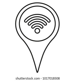 location wi-fi icon