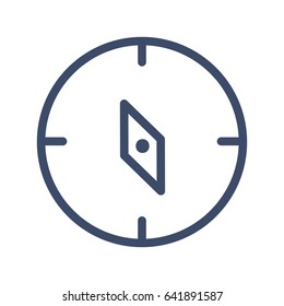Location,Compass Icon Vector Illustration 
