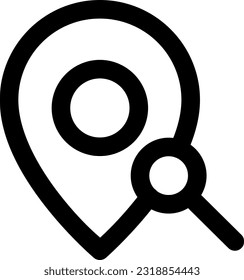 Buscar en Icono de línea de vector simple relacionado. Con un tamaño de 32 píxeles y se puede volver a editar