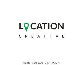 plantilla vectorial de diseño de localizador. Símbolo de mapa de pinzas vectorial. G p s vector de diseño de iconos. Diseño simple y limpio G p s localizador vector de logotipo.