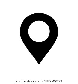 locator icon vector logo template