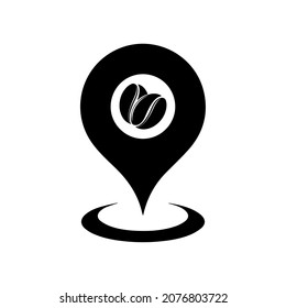 locator icon vector logo template