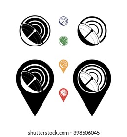 Locator set icons