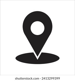 locator vector icon line template