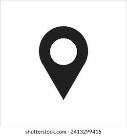 locator vector icon line template