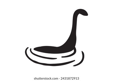 Loch Ness Monster Bundle, Nessie, Split monogram, Lochness, Monster dinosaur, stencil, Loch Ness Clipart, Loch Ness, Vector, monster silhouette