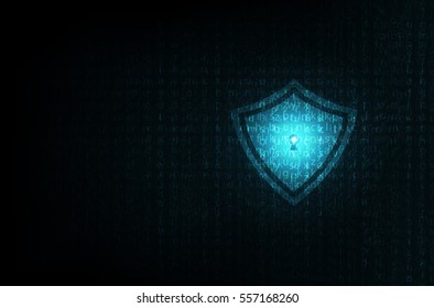Lock abstract blue futuristic english code abstract vector backgrounds