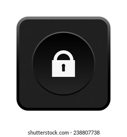 lock black