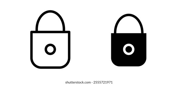 Lock closed icons for web ui designs