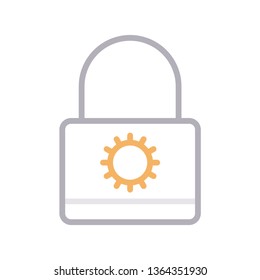 lock color line