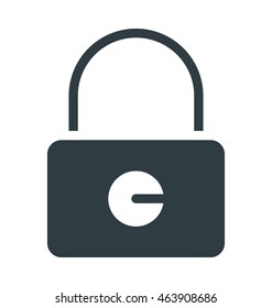 Lock Colored Vector Icon