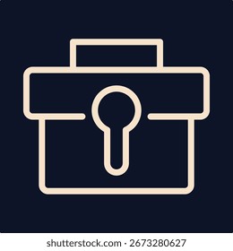 Sperren kreative Symbol Artwork trendige nützliche Vektor Illustration Design wunderschöne bunte Hintergrund.eps