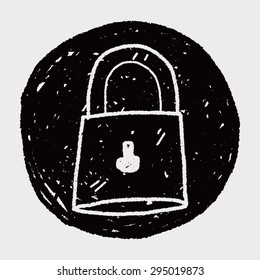 lock doodle
