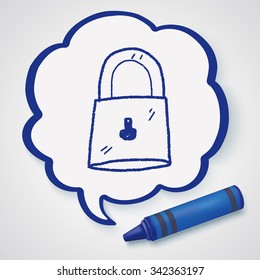 lock doodle
