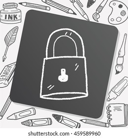 lock doodle