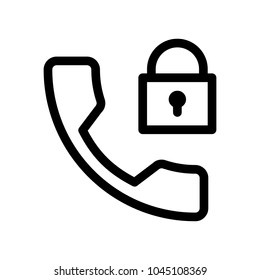 Lock or Encrypted Call