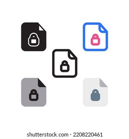 Lock File Icon Pack Version