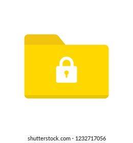 lock folder icon