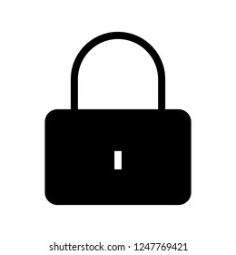 lock glyphs icon