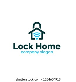 Lock Home Connect Logo for Your Home Security Business