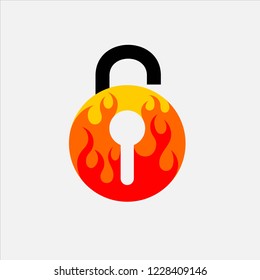 Lock Hot Logo