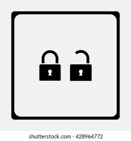Lock icon.