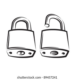 13,208 Padlock draw Images, Stock Photos & Vectors | Shutterstock