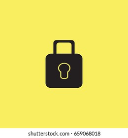 Lock icon, can be used for web and mobile design