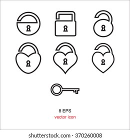 Lock icon collection