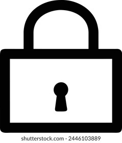 LOCK ICON DESIGN ,GRAPHIC RESOURCE