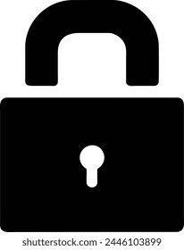 LOCK ICON DESIGN ,GRAPHIC RESOURCE