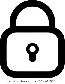 Lock Icon Design for Personal and Commercial Use