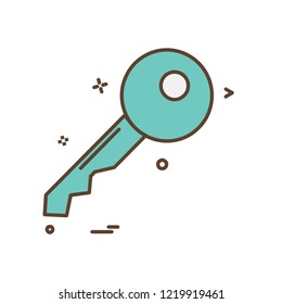 Lock icon design vector