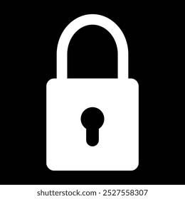 Lock Icon Design vector Locks silhouette vector