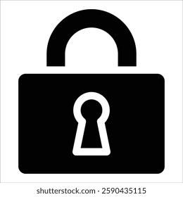 Lock Icon Element For Design