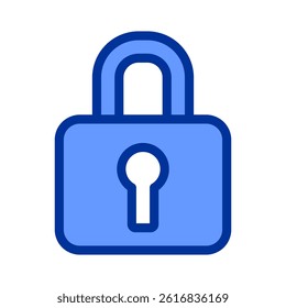 Lock Icon Element For Design