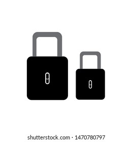 
Lock icon icon. Encryption icon. Lock icon in a trendy, isolated style. eps10 padlock vector