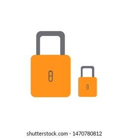 
Lock icon icon. Encryption icon. Lock icon in a trendy, isolated style. eps10 padlock vector