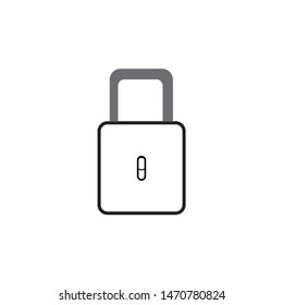 
Lock icon icon. Encryption icon. Lock icon in a trendy, isolated style. eps10 padlock vector