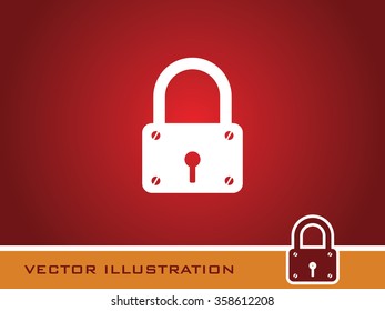 Lock Icon. Eps-10.