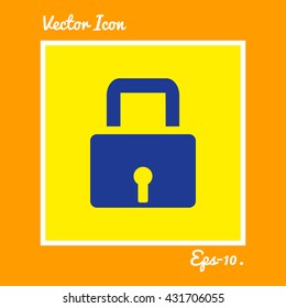 Lock Icon. Eps-10.