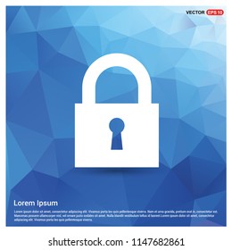 Lock icon - Free vector icon