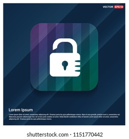 Lock icon - Free vector icon
